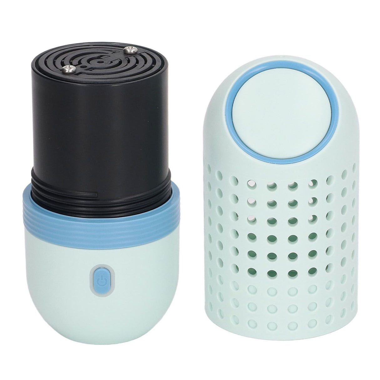 Fruit and Vegetable Washing Machine IPX7 Waterproof Portable Wireless USB Rechargeable Food Purifier for Rice Food Blue