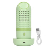 Fruit and Vegetable Washing Machine IPX7 Waterproof Portable Wireless USB Rechargeable Food Purifier for Rice Food Green