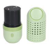 Fruit and Vegetable Washing Machine IPX7 Waterproof Portable Wireless USB Rechargeable Food Purifier for Rice Food Green - Low Angle