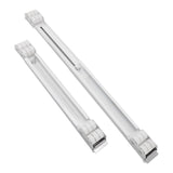 2pcs Furniture Appliance Roller Steel 300kg Load Bearing Stretchable Machine Moving Base for Dishwasher White - Extra Image