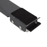 2pcs Furniture Appliance Roller Steel 300kg Load Bearing Stretchable Machine Moving Base for Dishwasher Black