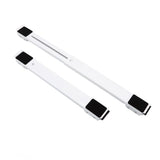 Universal Appliances Pulley Bracket 300KG Load Bearing Retractable Moving Rollers Base with Pry Bar for Washing Machine White
