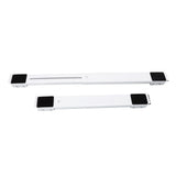 Universal Appliances Pulley Bracket 300KG Load Bearing Retractable Moving Rollers Base with Pry Bar for Washing Machine White - Extra Image