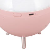260ml Air Humidifier Space Bear Designed ABS with Night Light USB Charging Mini Mist Diffusor for Home Children Pink - Extra Image