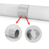 Air Conditioner Exhaust Hose Coupler 5.9in Universal Coupling Connector AC Coupling Extension Support CW CCW Thread - Extra Image