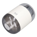 1000ml Air Humidifier Double Spray with Night Light USB Charging Mist Vaporizer for Home White - Front View