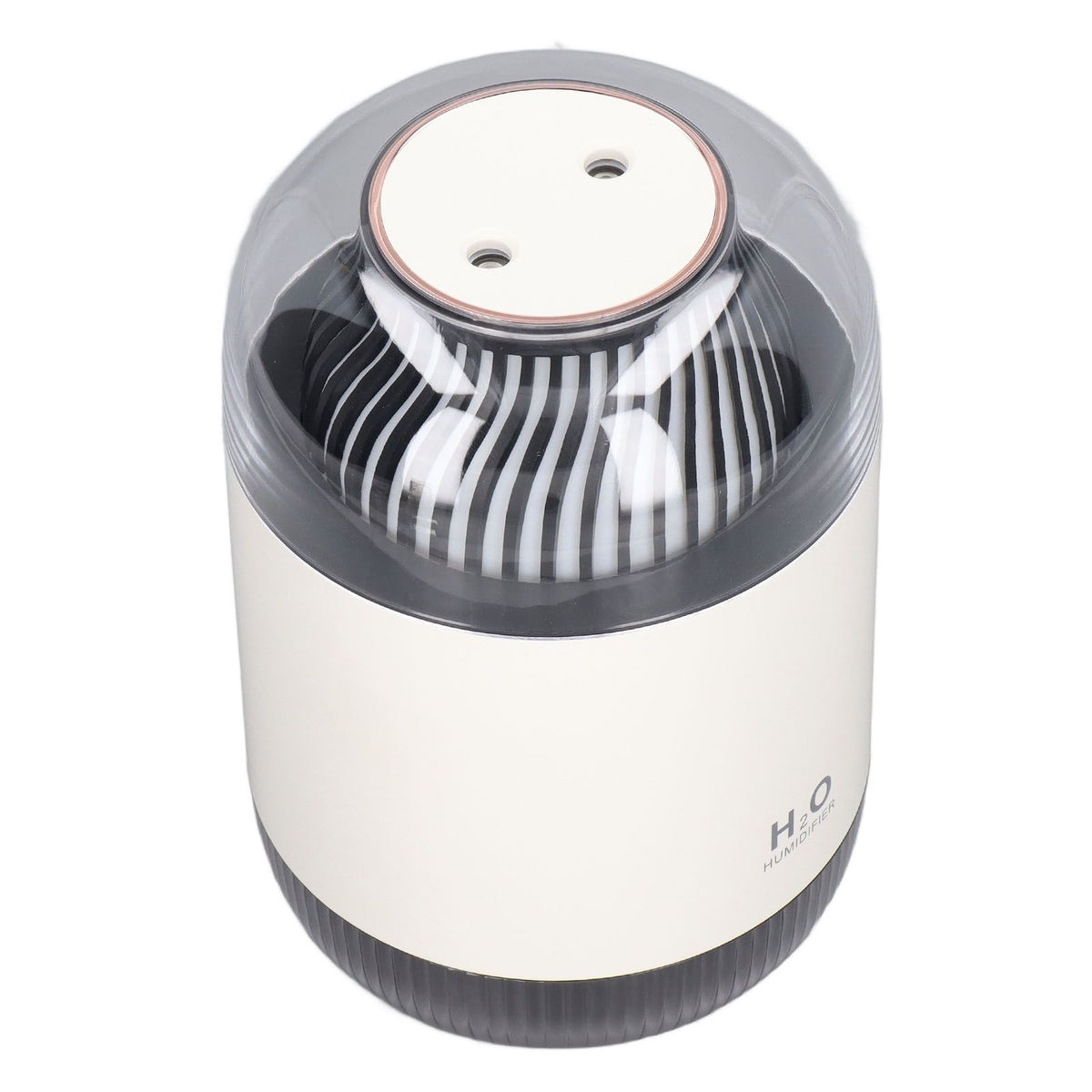 1000ml Air Humidifier Double Spray with Night Light USB Charging Mist Vaporizer for Home White