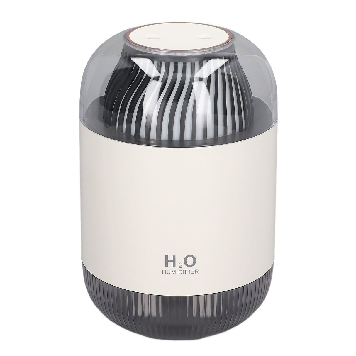 1000ml Air Humidifier Double Spray with Night Light USB Charging Mist Vaporizer for Home White