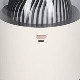 1000ml Air Humidifier Double Spray with Night Light USB Charging Mist Vaporizer for Home White