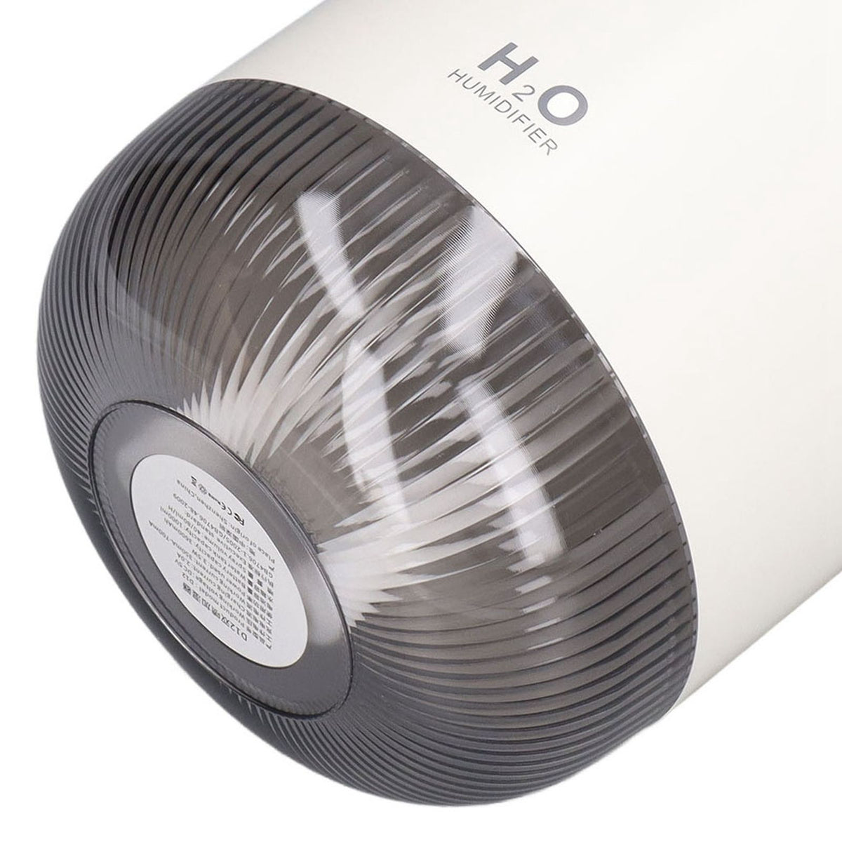 1000ml Air Humidifier Double Spray with Night Light USB Charging Mist Vaporizer for Home White