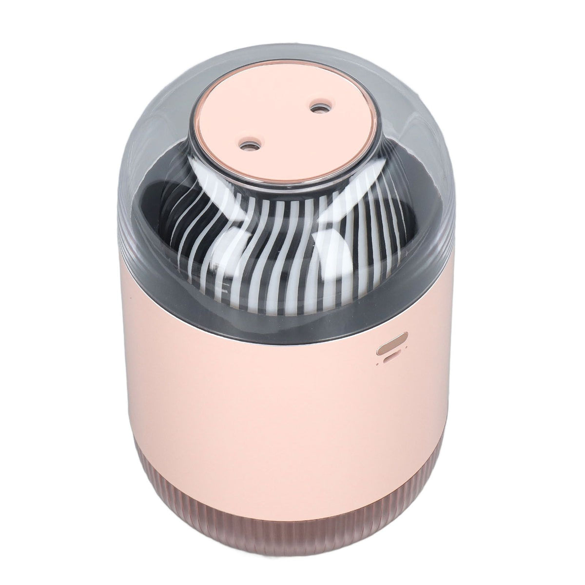 1000ml Air Humidifier Double Spray with Night Light USB Charging Mist Vaporizer for Home Pink