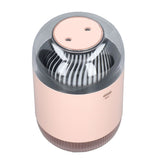 1000ml Air Humidifier Double Spray with Night Light USB Charging Mist Vaporizer for Home Pink