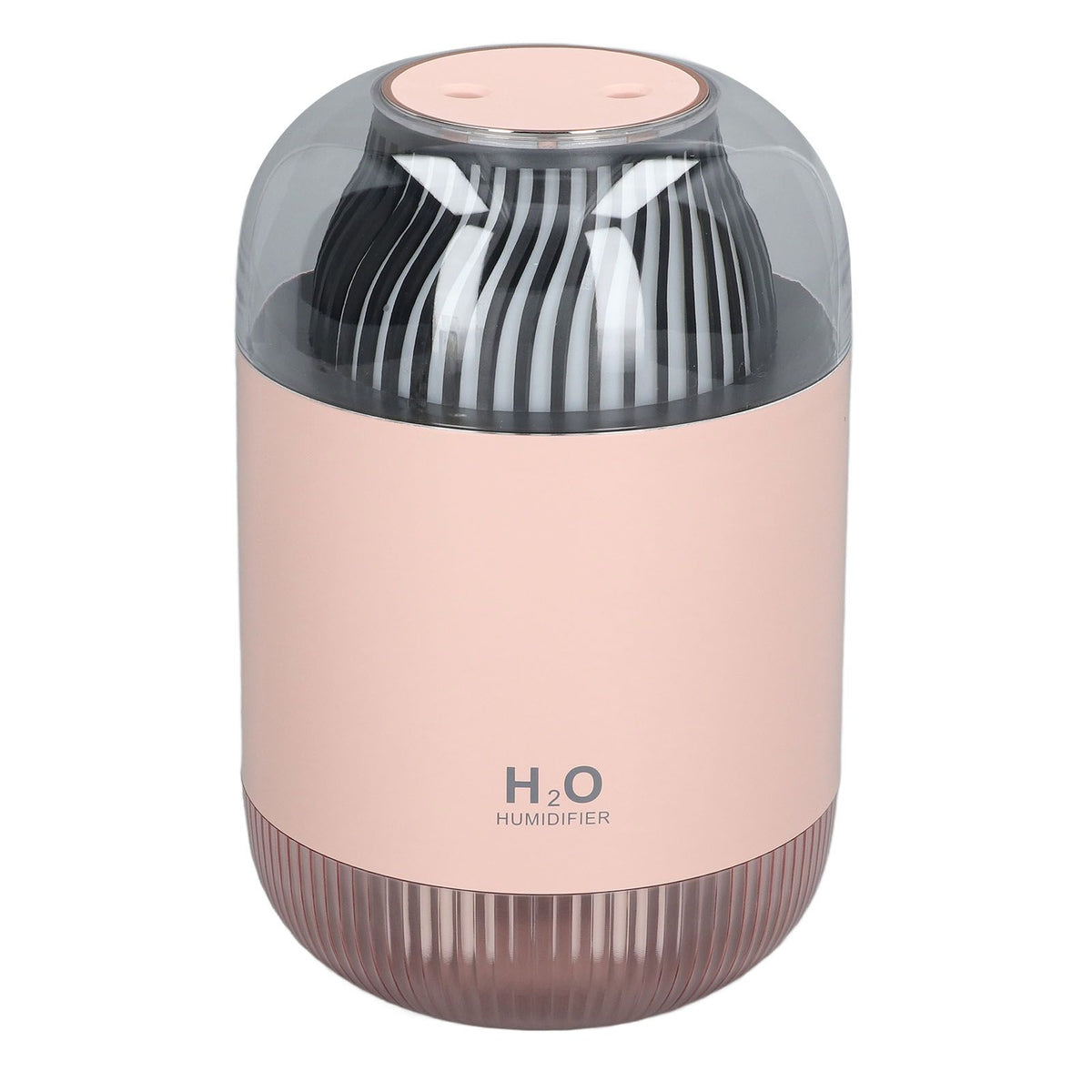 1000ml Air Humidifier Double Spray with Night Light USB Charging Mist Vaporizer for Home Pink