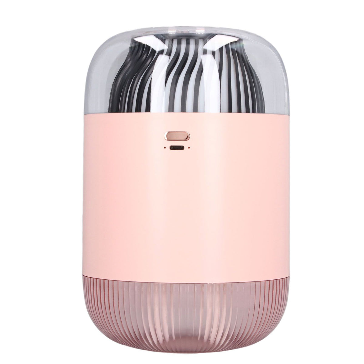 1000ml Air Humidifier Double Spray with Night Light USB Charging Mist Vaporizer for Home Pink