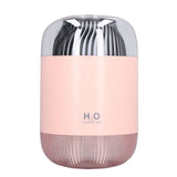 1000ml Air Humidifier Double Spray with Night Light USB Charging Mist Vaporizer for Home Pink