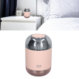 1000ml Air Humidifier Double Spray with Night Light USB Charging Mist Vaporizer for Home Pink - Extra Image