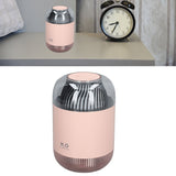 1000ml Air Humidifier Double Spray with Night Light USB Charging Mist Vaporizer for Home Pink