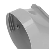 Air Conditioner Hose Connector Universal Flat Mouth ABS 5.9in Caliber Air Conditioning Tube Adapter for Repair - Extra Image
