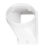 Portable AC Hose Coupler Universal Clockwise Counterclockwise Thread 5in Diameter Rectangular Interface 130mm Hose Adapter