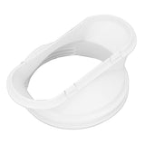Air Conditioner Window Adapter Flat Mouth Exhaust Hose Connector Tube Connector for 5.9in 5in Pipe Mobile Air Conditioning Accessories - Side View