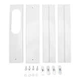 4pcs Portable Air Conditioner Window Kit 16.9 to 55in Adjustable Window Sealing Panels for Home Office
