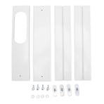 4pcs Portable Air Conditioner Window Kit 16.9 to 55in Adjustable Window Sealing Panels for Home Office