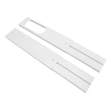 4pcs Portable Air Conditioner Window Kit 16.9 to 55in Adjustable Window Sealing Panels for Home Office - Side View