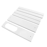 4pcs Portable Air Conditioner Window Kit 16.9 to 55in Adjustable Window Sealing Panels for Home Office - 45-Degree Angle