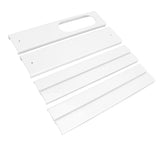 4pcs Portable Air Conditioner Window Kit 16.9 to 55in Adjustable Window Sealing Panels for Home Office