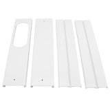 4pcs Portable Air Conditioner Window Kit 16.9 to 55in Adjustable Window Sealing Panels for Home Office - Extra Image
