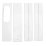 4pcs Portable Air Conditioner Window Kit 16.9 to 55in Adjustable Window Sealing Panels for Home Office - Extra Image