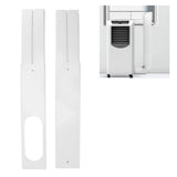 4pcs Portable Air Conditioner Window Kit 16.9 to 55in Adjustable Window Sealing Panels for Home Office - Extra Image
