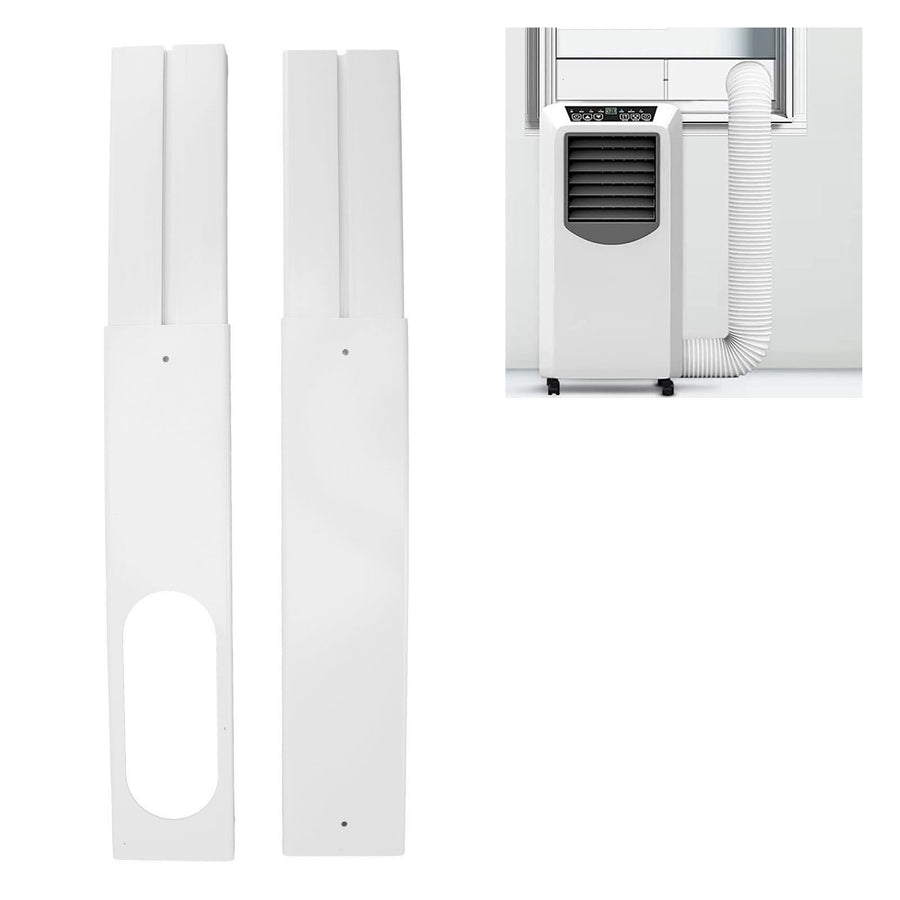 4pcs Portable Air Conditioner Window Kit 16.9 to 55in Adjustable Window Sealing Panels for Home Office
