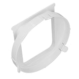 Portable Air Conditioner Exhaust Hose Connector Adapter Coupler Square Exhaust Duct Interface for Midea 1P KY35 Mobile Air Conditioning
