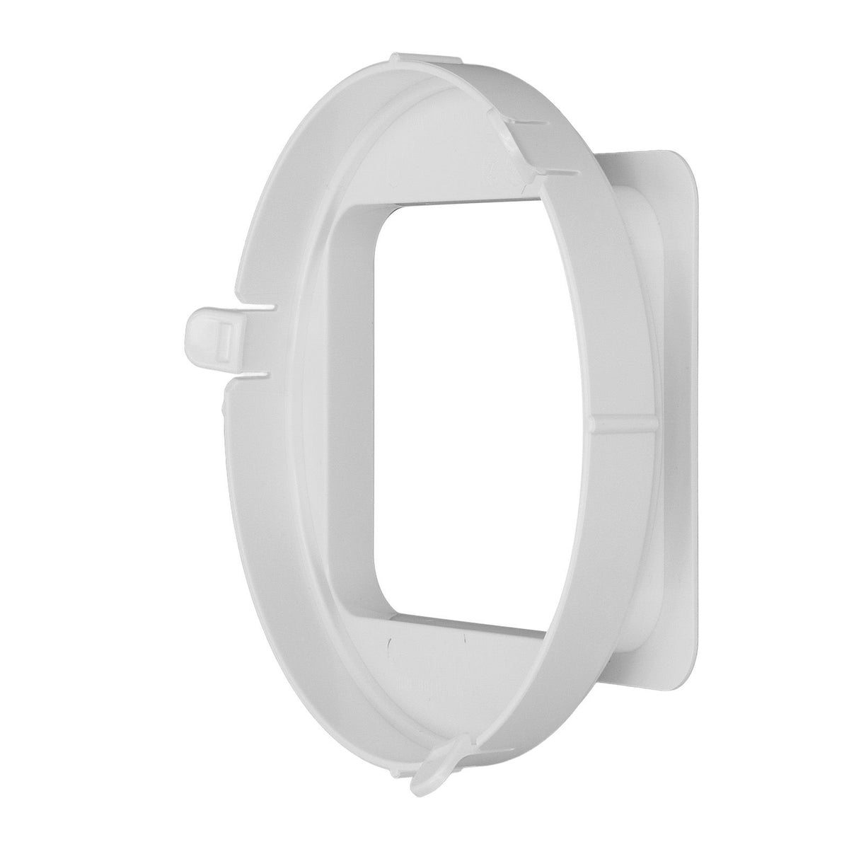 Portable Air Conditioner Exhaust Hose Connector Adapter Coupler Square Exhaust Duct Interface for Midea 1P KY35 Mobile Air Conditioning