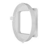 Portable Air Conditioner Exhaust Hose Connector Adapter Coupler Square Exhaust Duct Interface for Midea 1P KY35 Mobile Air Conditioning