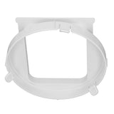 Portable Air Conditioner Exhaust Hose Connector Adapter Coupler Square Exhaust Duct Interface for Midea 1P KY35 Mobile Air Conditioning