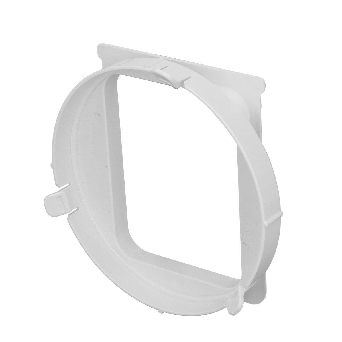 Portable Air Conditioner Exhaust Hose Connector Adapter Coupler Square Exhaust Duct Interface for Midea 1P KY35 Mobile Air Conditioning