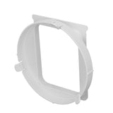 Portable Air Conditioner Exhaust Hose Connector Adapter Coupler Square Exhaust Duct Interface for Midea 1P KY35 Mobile Air Conditioning
