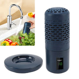 Fruit Washing Machine Digital Display Light Weight Vegetable Cleaner Purifier Device for Home Travel - Extra Image