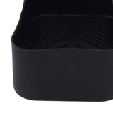 2pcs Fryer Silicone Pot Non Stick Reusable Liner Basket Replacement for Ninja DZ201 Foodi 8QT Blue and Black