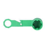 Blender Wrench Mixer Removal Tool with Handle ABS for Vorwerk Thermomix TM5 TM6 TM31 Green - Rear View