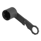 Blender Wrench Mixer Removal Tool with Handle ABS for Vorwerk Thermomix TM5 TM6 TM31 Black - Close-Up Angle