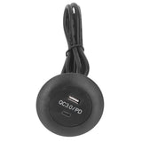 Embedded Charging Round Port QC3.0 Fast Charging Phone Desktop Charger Station for Home 12‑30V 30W Black - Side View