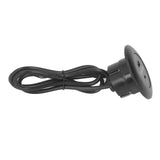 Embedded Charging Round Port QC3.0 Fast Charging Phone Desktop Charger Station for Home 12‑30V 30W Black - Top-Down View
