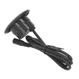 Embedded Charging Round Port QC3.0 Fast Charging Phone Desktop Charger Station for Home 12‑30V 30W Black - Low Angle