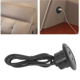 Embedded Charging Round Port QC3.0 Fast Charging Phone Desktop Charger Station for Home 12‑30V 30W Black - Extra Image