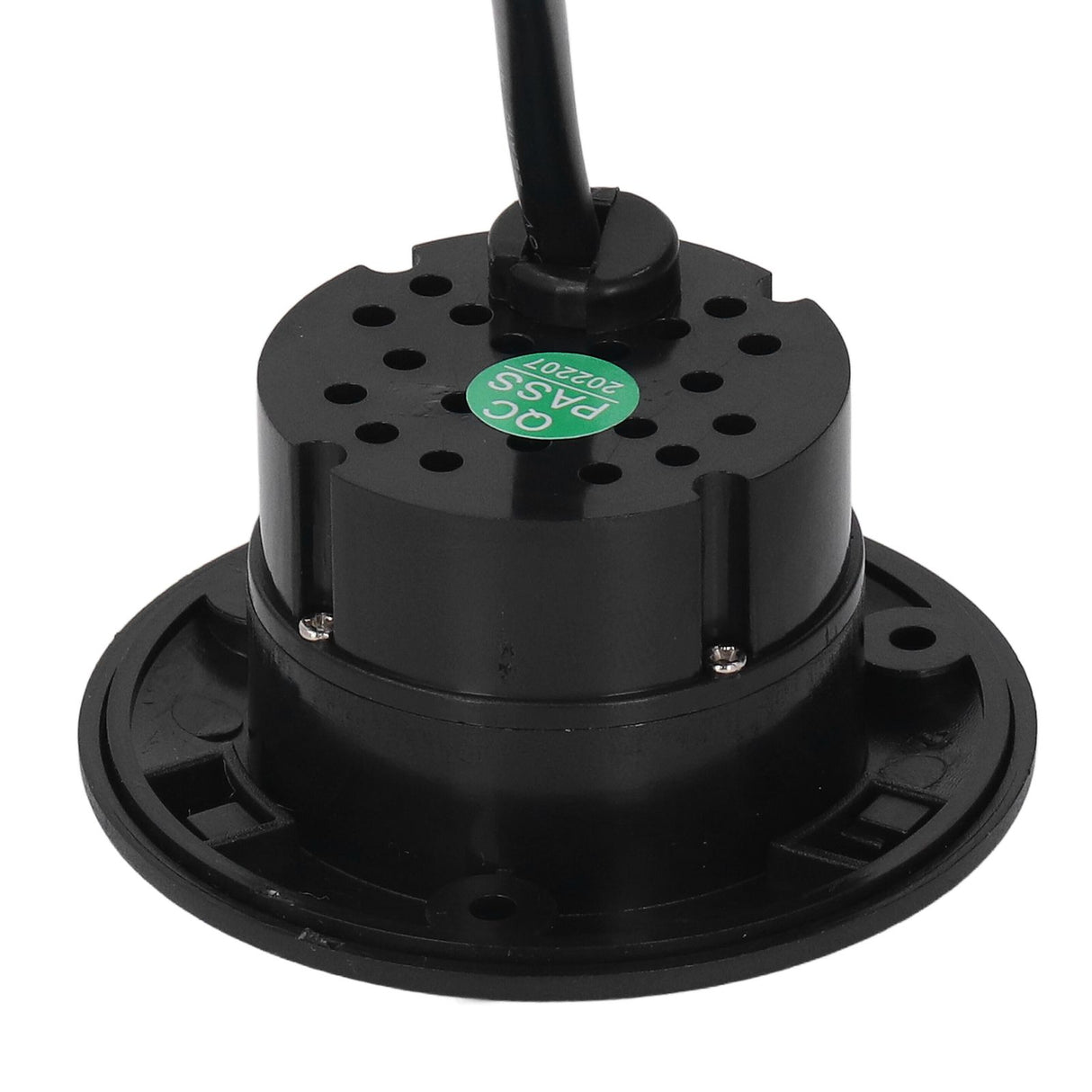 Embedded Charging Round Port QC3.0 Fast Charging Phone Desktop Charger Station for Home 12‑30V 30W Black