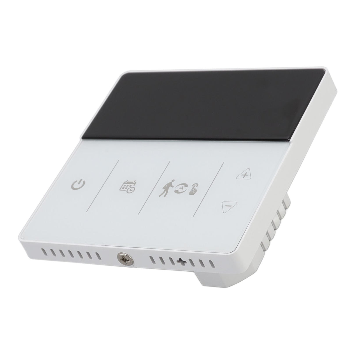 WIFI Thermostat Digital Touch Screen Phone APP Voice Control Smart Thermostat for Home Hotel 90 to 240V Black White