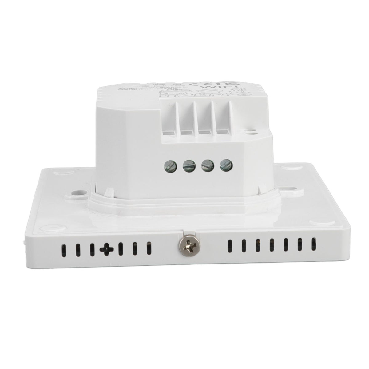 WIFI Thermostat Digital Touch Screen Phone APP Voice Control Smart Thermostat for Home Hotel 90 to 240V Black White